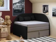 Розкладне дитяче крісло-ліжко Viorina-deko Малятко (чорний)