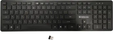 Клавіатура бездротова Defender Comfort MT UKR Wireless Black (4711421450959)