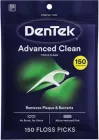 Флос-зубочистки Потрійне очищення DenTek 150 шт (047700019055)