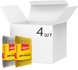 Упаковка губок-скребків Chisto для тефлону 4 шт (2000998942137)