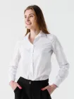 Сорочка однотонна жіноча 694 baza S Білий
