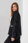 Піджак однотонний жіночий 2808-24497 3XL Чорний