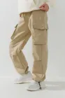 Штани карго для дівчинки Kai-Kai 702 158 см Бежевий