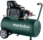 Компресор безмасляний повітряний Metabo Basic 280-50 W OF 50 л (601529000)