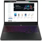 Ноутбук Lenovo Legion Pro 7 16IAX10H (83F5007DRA) Eclipse Black / 16" OLED WQXGA 240 Гц / Intel Core Ultra 9 275HX / RAM 64 ГБ / SSD 1 ТБ / RTX 5080, 16 ГБ / 4-Zone RGB / Зарядка по USB