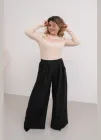 Брюки палаццо 4417022 Чорний 56-58
