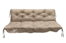 Матрац для гойдалки водовідштовхуючий eGarden LOFT 135x110x8 стьобаний бежевий