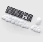 Підставка килимок під зап'ястя рук для клавіатури ноутбука комп'ютера мишки Neon 1 шт