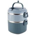 Ланч-бокс Kamille 2136 (2 ємності, 1,7л), синій