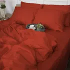 Простирадло MirSon Satin Premium 0081 Terracotta 180x220 см (2200010929287)