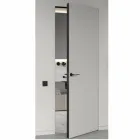 Двері приховані комплект з чорним AL профілем 2000х600 мм