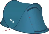 Намет Nils Camp кемпінговий саморозкладний NC3743 Blue (5907695555288)