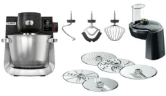 Кухонна машина Bosch Серія 6 з вагами MUMS6ZS00 + Набір аксесуарів Bosch VeggieLove Plus MUZS68VL (комплект)