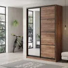 Шафа купе дводверна Garant ST-2 (130х45х220) Дуб Крафт табако