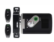 Бездротовий замок ригельний I-Key D-7S таємного монтажу з дистанційним керуванням