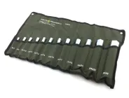 Набір торцевих трубчастих ключів у брезентовому чохлі з коміром 12 од. Автотехніка (105620)