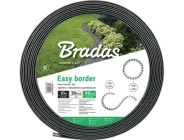Бордюр газонний Bradas Easy 40 мм х 10 м з комплектом кілків Графіт (OBEGY4010SET)