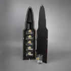 Набір стопок VSKLO "Куля" 6 шт ручна робота з емблемою Поліції 50 мл