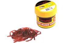 Мотиль силіконовий Lucky John Extra Blood Worm (розмір L) (4308580001)