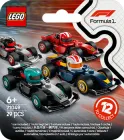 Конструктор LEGO Minifigures Колекційні автомобілі для перегонів F1 29 деталей (71049)
