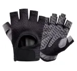 Рукавички для фітнесу (велосипеда та важкої атлетики) SPORT GEAR "S" чорні
