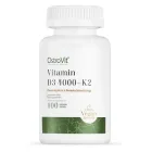 Вітамін D3 та К2 OstroVit Vege Vitamin D3 4000 +K2, 100 таблеток для підтримки кісток