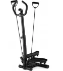 Степпер для фітнесу 2в1 Gymtek XST900 Twist Stepper з регульованою стійкою, еспандерами та крокоміром до 120 кг