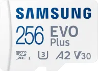 Карта пам'яті Samsung EVO Plus 2024 microSDXC 256GB Class 10 UHS-I U3 V30 A2 + SD адаптер (MB-MC256SA/EU)