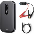 Пускозарядний пристрій Бустер Baseus Car Jamp Starter Super Energy Pro 3in1 12000 mAh 1000A 12V з функцією Павербанка 5V / 3A і LED ліхтарика (CRJS03-01) Black