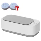 Ультразвуковий очищувач для окулярів та прикрас бокс для лінз у подарунок