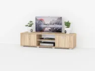 Тумба під телевізор у вітальню, тумба під ТВ, TV тумба GT-0106 від Moreli Дуб Сонома