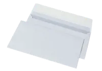 Конверти ДЛ SKL з внутрішнім друком Білі 500 шт 110 х 220 мм. (2053)
