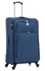 Валіза Bonro Tourist велика на 4 колесах синя (10132801)