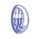 Інструмент для видалення кліщів Tick Twister Clipbox Trio Purple, 3 шт фіолетовий