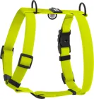 Шлея для собак водостійка анатомічна Н-подібна WAUDOG Magnet з QR-паспортом, магнітна пряжка-фастекс, L, Ш 25 мм, А 50-85 см, В 61-100 см Лимонний (262426collar)