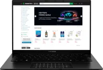 Ноутбук ASUS Zenbook 14 OLED UM3406KA-QD160 (90NB14U1-M00950) Jade Black + фірмовий чохол