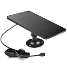 Портативна сонячна панель BauTech з водонепроникним USB-портом 10Вт Чорний (1015-740-00)