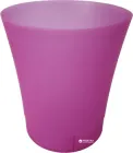 Вазон Lamela Орхідея круглий 12.5 см Фіолетово-прозорий 5 шт (376-11)