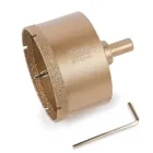 Коронки TOMAX для плитки керамограніта 68 мм алмазні з центрувальним свердлом