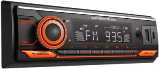 Автомагнітола Carwales з RGB-підсвіткою Bluetooth, AUX та USB 1 din (JSD-775)