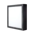 Світильник 4хЕ27 настінно-стельовий графіт 31,5х31,5 см Vesta 66382