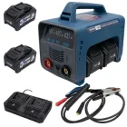 Акумуляторний зварювальний апарат PCWM16040 X-MAX Power, Високоякісні транзистори TOSHIBA (2 х PT4080XM (8.0 Aг), зарядний пристрій, коробка) (006617)