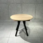 Стіл обідній MebliRoMax Lite Slide D800 Дуб Сонома /Чорний (УТП016860)