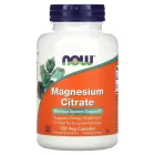 Цитрат магнію, Magnesium Citrate, Now Foods, 120 капсул