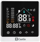 Терморегулятор кімнатний для теплої підлоги Castle AC-8400Н сенсорний с функцією WI-FI Білий (AC-8400Н-WHITE-WI-FI)