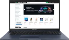 Ноутбук ASUS Vivobook 15 M1502YA-BQ579 (90NB0X21-M00VJ0) Quiet Blue / 15.6" IPS / AMD Ryzen 7 5825U / RAM 16 ГБ / SSD 512 ГБ / Підсвітка клавіатури