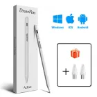 Універсальний цифровий стилус DrawPen Active білий для iPhone iPad та Android + 2 змінні наконечники у подарунок (21111)