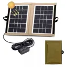 Сонячна панель з usb виходом CL 670 (похідна зарядна установка 7W з USB) для кемпінгу, туризму, будинку, дачі, телефонів, планшетів