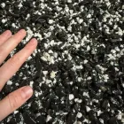 Кам'яний килим Набір 22.2кг Creto (каміння + клей) Black & White на 1 м2