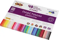 Пластилин ZiBi Classic 40 цветов 800 г (ZB.6242)